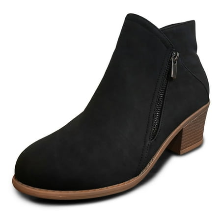 Ediodpoh Fashion Women Autumn Square Heels Zipper Solid Print Short Booties Round Toe Shoes Womens Boots Black 8.5
Ediodpoh Fashion Women Autumn Square Heels Zipper Solid Print Short Booties Round Toe Shoes Womens Boots Black 8.5