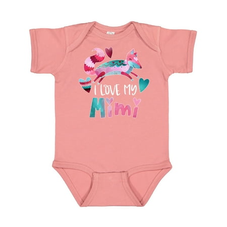 Inktastic I Love My Mimi Pink and Blue Fox with Hearts Gift Baby Boy or Baby Girl Bodysuit
Inktastic I Love My Mimi Pink and Blue Fox with Hearts Gift Baby Boy or Baby Girl Bodysuit