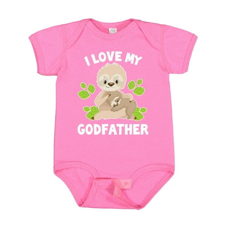 Inktastic Cute Sloth I Love My Godfather with Green Leaves Gift Baby Boy or Baby Girl Bodysuit
Inktastic Cute Sloth I Love My Godfather with Green Leaves Gift Baby Boy or Baby Girl Bodysuit