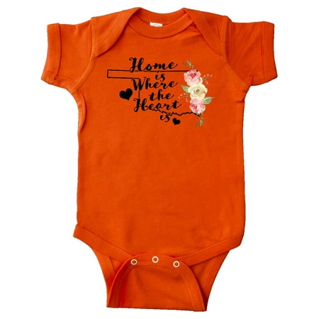 Inktastic Oklahoma Home is Where the Heart is with Watercolor Floral Gift Baby Boy or Baby Girl Bodysuit
Inktastic Oklahoma Home is Where the Heart is with Watercolor Floral Gift Baby Boy or Baby Girl Bodysuit