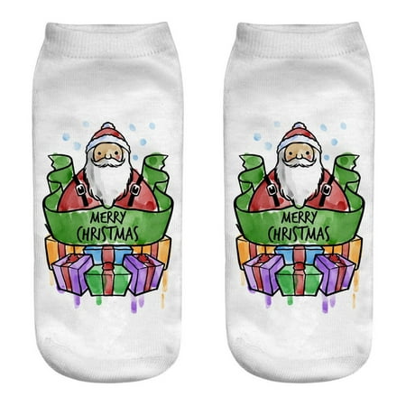 Cinmonia Women Fashion Three-dimensional Printed Socks Christmas Socks
Cinmonia Women Fashion Three-dimensional Printed Socks Christmas Socks