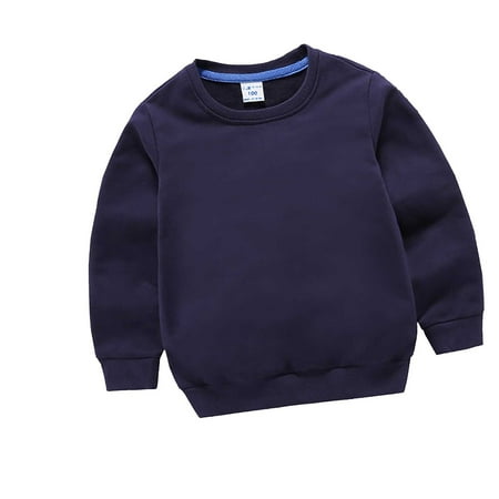 QUYUON Toddler Pullover Sweatshirts Unisex Kids Solid Cotton Thin Pullover Sweatshirt T-Shirt Toddler Baby Boys Girls Crew Neck Long Sleeve Tshirts Tops Blouse Shirts Dark Blue 6T-7T
QUYUON Toddler Pullover Sweatshirts Unisex Kids Solid Cotton Thin Pullover Sweatshirt T-Shirt Toddler Baby Boys Girls Crew Neck Long Sleeve Tshirts Tops Blouse Shirts Dark Blue 6T-7T