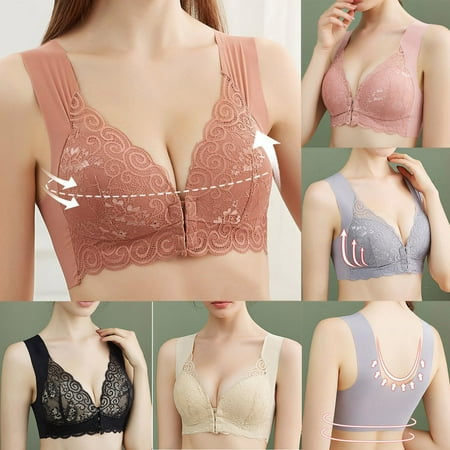 POROPL Sports Bras for Women Solid Color Bowknot Comfortable Hollow Out Bra Underwear No Rims Lingerie for Ladies New Arrival Size 2XL+(2-PACK)
POROPL Sports Bras for Women Solid Color Bowknot Comfortable Hollow Out Bra Underwear No Rims Lingerie for Ladies New Arrival Size 2XL+(2-PACK)