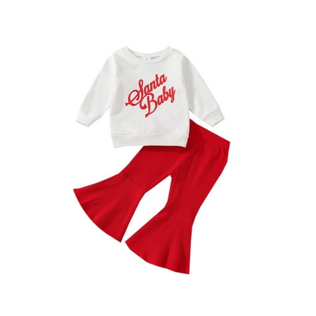 Valentine s Day Toddler Baby Girl Pants Set Letters Print Sweatshirt Bell Bottoms Pants 2Pcs Outfit Sets
Valentine s Day Toddler Baby Girl Pants Set Letters Print Sweatshirt Bell Bottoms Pants 2Pcs Outfit Sets