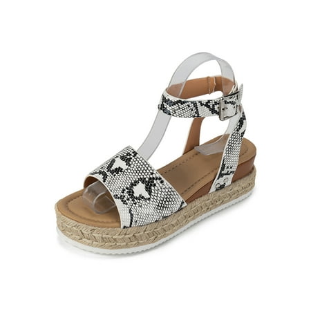 Ritualay Women Platform Sandal Ankle Strap Wedges Thick Sole Wedge Sandals One Band Comfort Espadrilles Womens Ladies Summer Casual Shoes Snake Pattern 6.5
Ritualay Women Platform Sandal Ankle Strap Wedges Thick Sole Wedge Sandals One Band Comfort Espadrilles Womens Ladies Summer Casual Shoes Snake Pattern 6.5