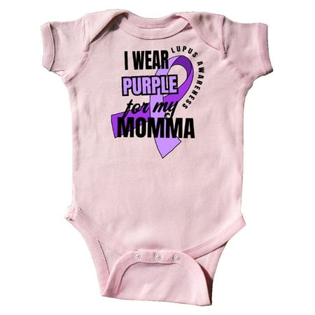 Inktastic I Wear Purple For My Momma Lupus Awareness Gift Baby Boy or Baby Girl Bodysuit
Inktastic I Wear Purple For My Momma Lupus Awareness Gift Baby Boy or Baby Girl Bodysuit