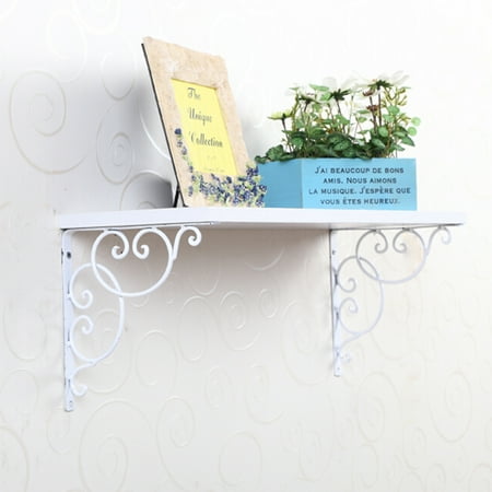 2pcs Wall Mounted Floral Style Shelf Brackets for Bookrack / Calpboard / Set Box (White)
2pcs Wall Mounted Floral Style Shelf Brackets for Bookrack / Calpboard / Set Box (White)