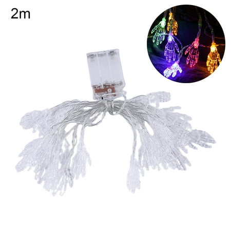 LYU String Light Battery Operated Reusable Plastic Skeleton Hands Halloween LED Night Lights for Party
LYU String Light Battery Operated Reusable Plastic Skeleton Hands Halloween LED Night Lights for Party
