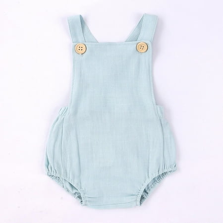 KONBECA Baby Boys Girls Rompers Infants Pure Cotton Coverall Baby Sleeveless Suspenders Jumpsuit Casual Bodysuit Romper Outfits (3-24 Months)
KONBECA Baby Boys Girls Rompers Infants Pure Cotton Coverall Baby Sleeveless Suspenders Jumpsuit Casual Bodysuit Romper Outfits (3-24 Months)