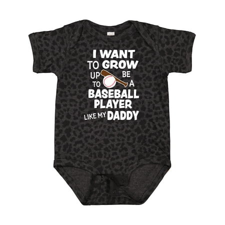 Inktastic I Want to Grow Up to Be a Baseball Player Like My Daddy Gift Baby Boy or Baby Girl Bodysuit
Inktastic I Want to Grow Up to Be a Baseball Player Like My Daddy Gift Baby Boy or Baby Girl Bodysuit