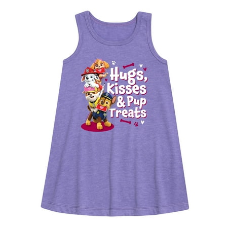 Paw Patrol - Hugs Kisses Pup Treats - Toddler and Youth Girls A-line Dress
Paw Patrol - Hugs Kisses Pup Treats - Toddler and Youth Girls A-line Dress