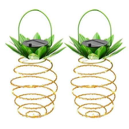 2 PCS Novelty Pineapple Solar Lights Garden Path Hanging Lights Fairy String Light LED Outdoor Lamp Street Yard Decor
2 PCS Novelty Pineapple Solar Lights Garden Path Hanging Lights Fairy String Light LED Outdoor Lamp Street Yard Decor
