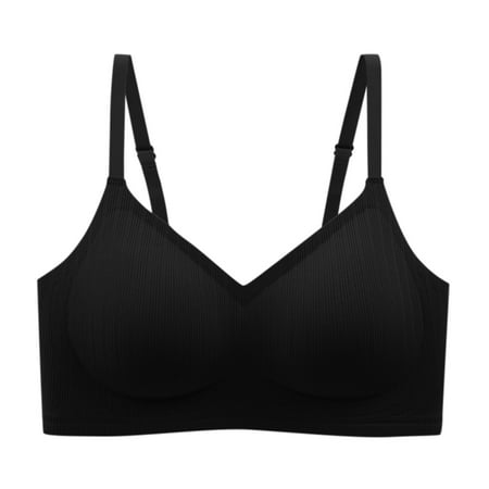 Pgeraug bras for women Latex Semi-Liquid Jelly Glue Without Underwire No Marks Bra Underwear underwear women Black L
Pgeraug bras for women Latex Semi-Liquid Jelly Glue Without Underwire No Marks Bra Underwear underwear women Black L