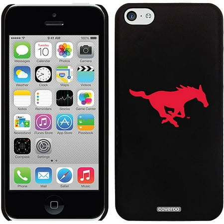 SMU Mustang Logo Design on iPhone 5c Thinshield Snap-On Case by Coveroo