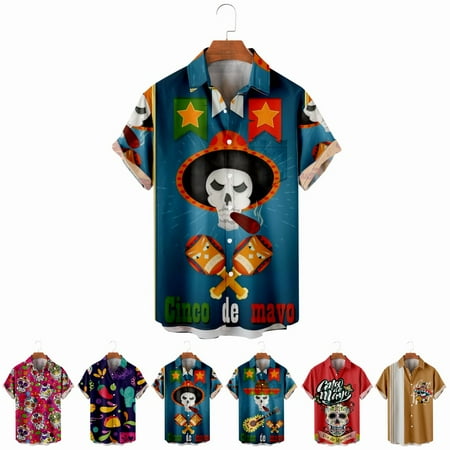 LANLIN Plus Size Short Sleeve Button Down Tops Shirt Regular Party Costume Sizes Kids-Adult Unisex
LANLIN Plus Size Short Sleeve Button Down Tops Shirt Regular Party Costume Sizes Kids-Adult Unisex