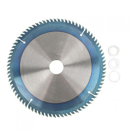 Tebru Angle Grinder Saw Blade Blue Coating Circular Saw Blade Wood Cutting Blade Disc for Angle Grinder Circular Saw Blade