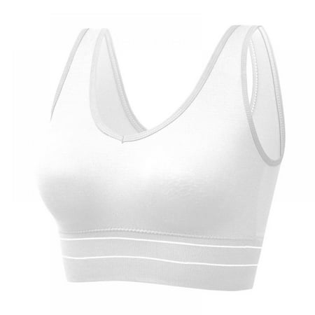 Baywell Sports Bra for Women Padded Bras Seamless High Impact Yoga Exercise Athletic Bras White 42/95BCD 44/100ABCD
Baywell Sports Bra for Women Padded Bras Seamless High Impact Yoga Exercise Athletic Bras White 42/95BCD 44/100ABCD