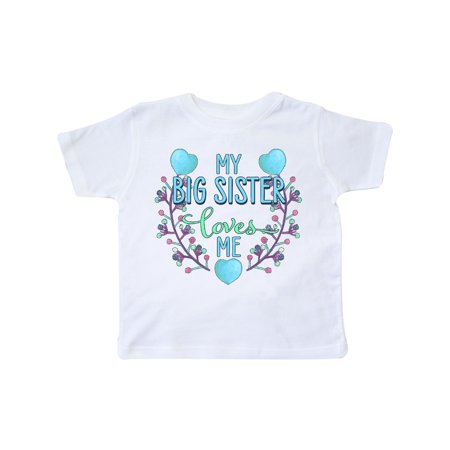 Inktastic My Big Sister Loves Me with Flowers and Hearts Gift Toddler Boy or Toddler Girl T-Shirt
Inktastic My Big Sister Loves Me with Flowers and Hearts Gift Toddler Boy or Toddler Girl T-Shirt