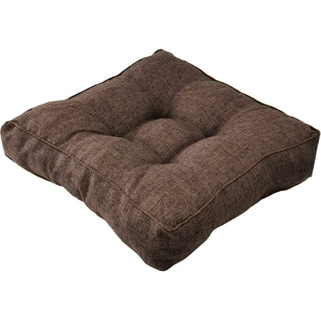 DanceeMangoo Soft Linen Chair Pad Seat Cushion Square Thick Comfortable Seat Cushions Home Decor Indoor Kitchen Dining Office Chairs Cushion (Dark Brown 15.7in)
DanceeMangoo Soft Linen Chair Pad Seat Cushion Square Thick Comfortable Seat Cushions Home Decor Indoor Kitchen Dining Office Chairs Cushion (Dark Brown 15.7in)