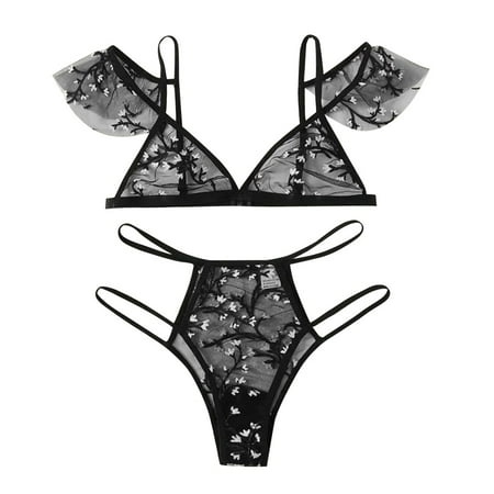 WANYNG bras for women Women Embroidery Lace Underwear Pajamas Lingerie Hollow Out Convertible Black 2XL
WANYNG bras for women Women Embroidery Lace Underwear Pajamas Lingerie Hollow Out Convertible Black 2XL