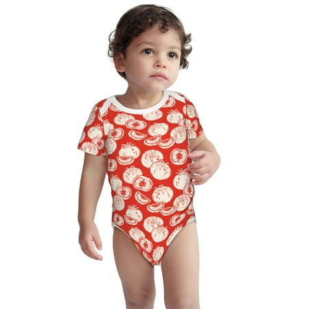 Fotbe Tomatoes Pattern Unisex-baby Short-sleeve Bodysuit Short Sleeve Bodysuits One-piece 100% Organic Cotton for Infant Baby Boys Unisex-2 Years
Fotbe Tomatoes Pattern Unisex-baby Short-sleeve Bodysuit Short Sleeve Bodysuits One-piece 100% Organic Cotton for Infant Baby Boys Unisex-2 Years