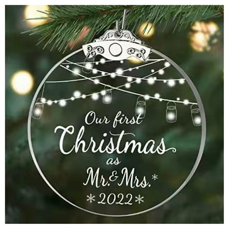 Clear Acrylic Blanks Christmas Ornament Elegant Simple Design Christmas Pendant Good Christmas Gifts for Friends Silver
Clear Acrylic Blanks Christmas Ornament Elegant Simple Design Christmas Pendant Good Christmas Gifts for Friends Silver