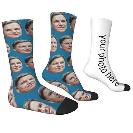 Custom Face Socks Personalized Sock Design Your Own Photo Text Logo Skin-Friendly Moisture-Absorbing and Breathable Crew Socks Funny Gifts for Men Women Family
Custom Face Socks Personalized Sock Design Your Own Photo Text Logo Skin-Friendly Moisture-Absorbing and Breathable Crew Socks Funny Gifts for Men Women Family
