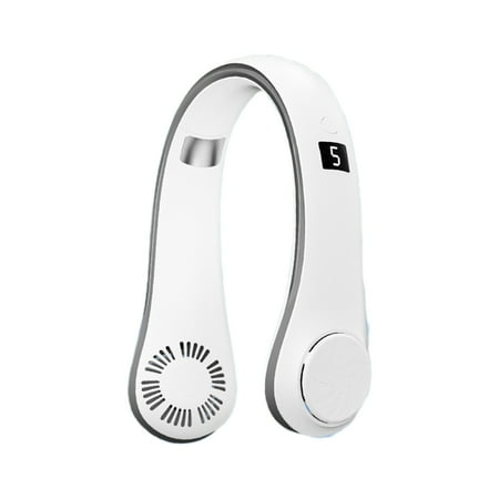 JOGZMZ Neck Hanging Fan Lazy Person Folding Portable Digital Display with Aromatherapy Small Fan Student Leafless Neck Hanging Fan Charging
JOGZMZ Neck Hanging Fan Lazy Person Folding Portable Digital Display with Aromatherapy Small Fan Student Leafless Neck Hanging Fan Charging
