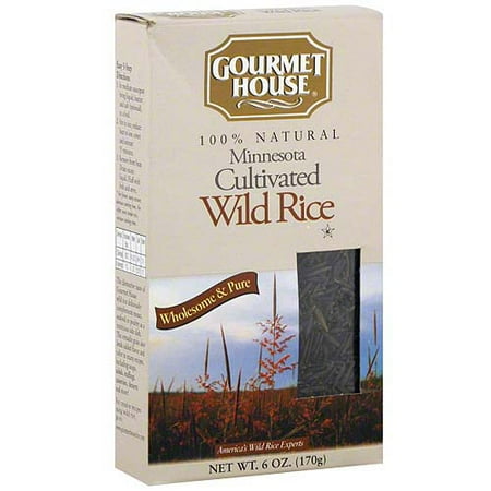 Gourmet House Wild Rice, 6 oz (Pack of 6)