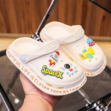 Kids Clog Soft-soled Anti-slip Breathable Slippers Sandals