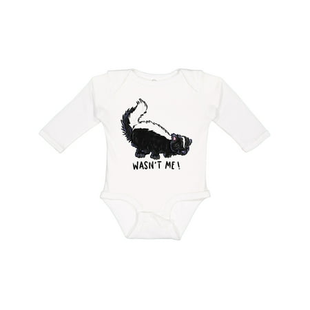 Inktastic Animals Cute Skunk Wasn t Me! Gift Baby Boy or Baby Girl Long Sleeve Bodysuit
Inktastic Animals Cute Skunk Wasn t Me! Gift Baby Boy or Baby Girl Long Sleeve Bodysuit