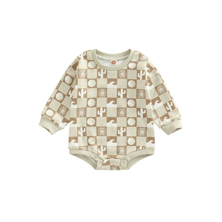 Suanret Toddler Baby Boys Girls Spring Romper Plaid Print Pattern Crew Neck Long Sleeve Jumpsuit Bodysuit Pea Green 0-6 Months
Suanret Toddler Baby Boys Girls Spring Romper Plaid Print Pattern Crew Neck Long Sleeve Jumpsuit Bodysuit Pea Green 0-6 Months
