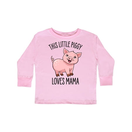 Inktastic This Little Piggy Loves Mama- cute Gift Toddler Boy or Toddler Girl Long Sleeve T-Shirt
Inktastic This Little Piggy Loves Mama- cute Gift Toddler Boy or Toddler Girl Long Sleeve T-Shirt
