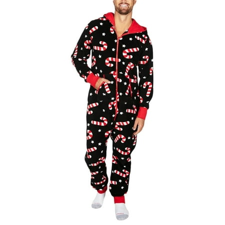 Seyurigaoka Women Men Couples Christmas Jumpsuit Pajamas Bear/Heart/Penguin/Crutch Print Hooded Long Sleeve Zipper-Up Long Romper Sleepwear 
Seyurigaoka Women Men Couples Christmas Jumpsuit Pajamas Bear/Heart/Penguin/Crutch Print Hooded Long Sleeve Zipper-Up Long Romper Sleepwear