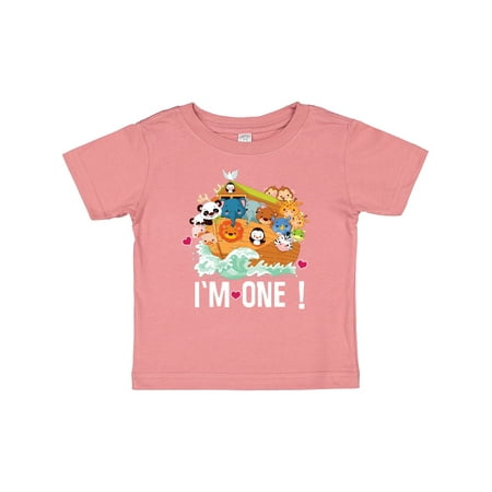 Inktastic 1st Birthday Noah Ark Outfit Gift Baby Boy or Baby Girl T-Shirt