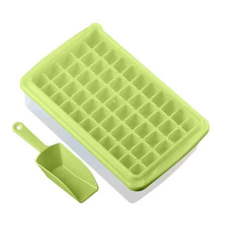 Yrtoes Ice Tray with Lids Ice Tray 55 Trays with Lid and Fresh-keeping Box Ice Mold for Ice Making Free Ice Shovel
Yrtoes Ice Tray with Lids Ice Tray 55 Trays with Lid and Fresh-keeping Box Ice Mold for Ice Making Free Ice Shovel