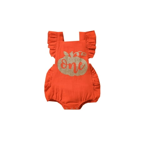 TheFound Newborn Baby Girl First Birthday Outfits Ruffle One Print Backless Romper Jumpsuit Bodysuit Clothes
TheFound Newborn Baby Girl First Birthday Outfits Ruffle One Print Backless Romper Jumpsuit Bodysuit Clothes