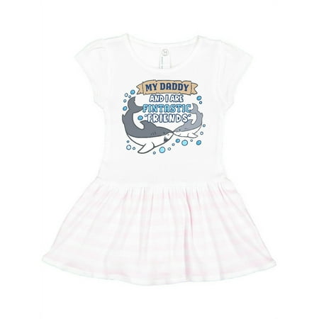 Inktastic My Daddy and I are Fintastic Friends Cute Sharks Gift Toddler Girl Dress
Inktastic My Daddy and I are Fintastic Friends Cute Sharks Gift Toddler Girl Dress