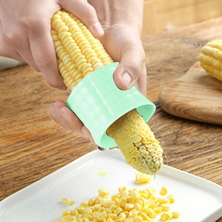 ZHIYU Tool Splitter Remover Peeler Corn Stripper Cob Kitchen Corn Peeler