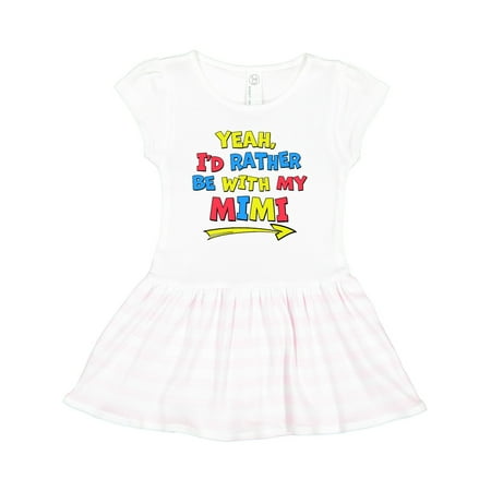 Inktastic Yeah I d Rather Be with My Mimi in Red Yellow and Blue Gift Toddler Girl Dress
Inktastic Yeah I d Rather Be with My Mimi in Red Yellow and Blue Gift Toddler Girl Dress