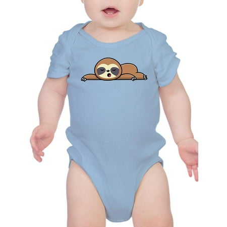 Cute Sloth Sleeping Bodysuit Infant -Image by Shutterstock 24 Months