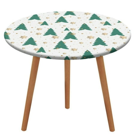 Bybiment Round Fitted Tablecloth with Elastic Edge Christmas Cover Gift Decorative Tablecloth Table Cover 39 Inch 
Bybiment Round Fitted Tablecloth with Elastic Edge Christmas Cover Gift Decorative Tablecloth Table Cover 39 Inch