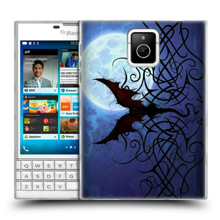 OFFICIAL CHRISTOS KARAPANOS HORROR SOFT GEL CASE FOR BLACKBERRY PHONES