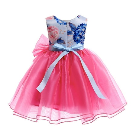 GWAABD Outfits for Toddler Girls Hot Pink Floral Baby Girl Princess Bridesmaid Pageant Gown BirthParty Wedding Dress 130
GWAABD Outfits for Toddler Girls Hot Pink Floral Baby Girl Princess Bridesmaid Pageant Gown BirthParty Wedding Dress 130