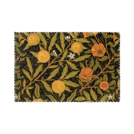 Home Fruit Citrus Placemats Set Of 6 Washable Wipeable Place Mats Place Mats For Festival Parties Family Dinner (12 X 18inch)
Home Fruit Citrus Placemats Set Of 6 Washable Wipeable Place Mats Place Mats For Festival Parties Family Dinner (12 X 18inch)
