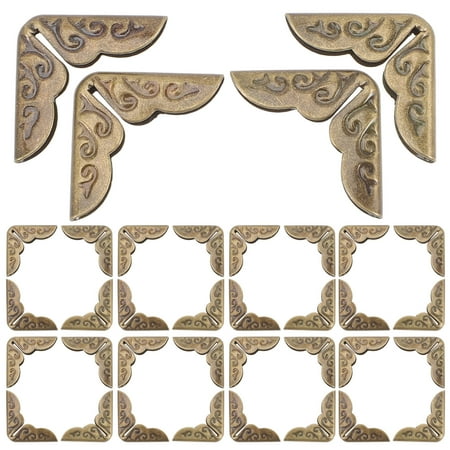 NUOLUX 100pcs DIY Iron Photo Album Corner Protectors Guards Book Notebook Corner Covers
NUOLUX 100pcs DIY Iron Photo Album Corner Protectors Guards Book Notebook Corner Covers