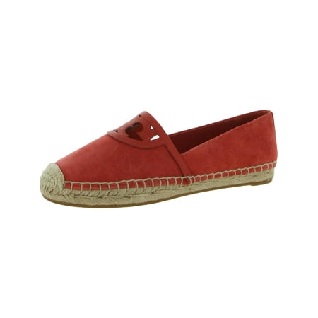 Tory Burch Womens Sidney Leather Slip On Espadrilles