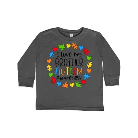 Inktastic I Love my Brother Autism Awareness Gift Toddler Boy or Toddler Girl Long Sleeve T-Shirt
Inktastic I Love my Brother Autism Awareness Gift Toddler Boy or Toddler Girl Long Sleeve T-Shirt