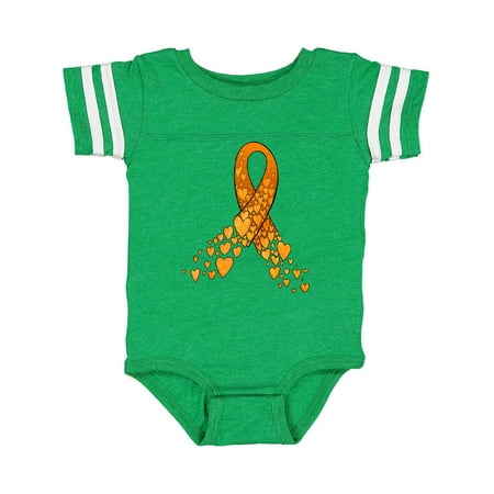 Inktastic Leukemia Awareness with Orange Ribbon Made of Hearts Gift Baby Boy or Baby Girl Bodysuit
Inktastic Leukemia Awareness with Orange Ribbon Made of Hearts Gift Baby Boy or Baby Girl Bodysuit