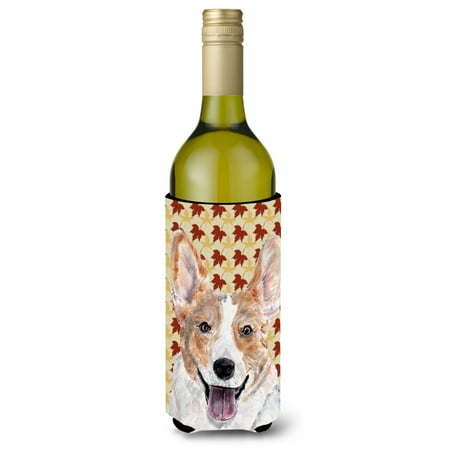 Carolines Treasures SC9672LITERK Cardigan Corgi Fall Leaves Wine Bottle Hugger Wine Bottle multicolor
Carolines Treasures SC9672LITERK Cardigan Corgi Fall Leaves Wine Bottle Hugger Wine Bottle multicolor